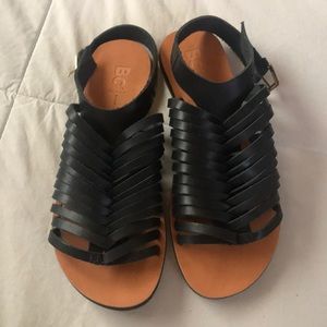 NWOT BC Footwear genuine leather sandals
